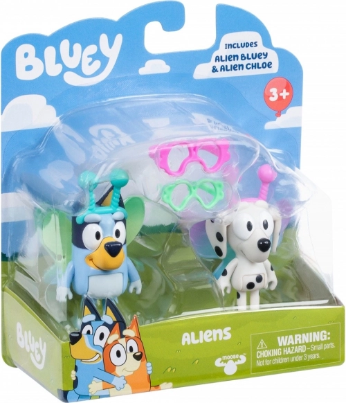 Figurice Bluey dvostruko pakiranje Baby Bluey i Chloe