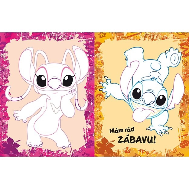 Bojanka s tetovažama Lilo & Stitch