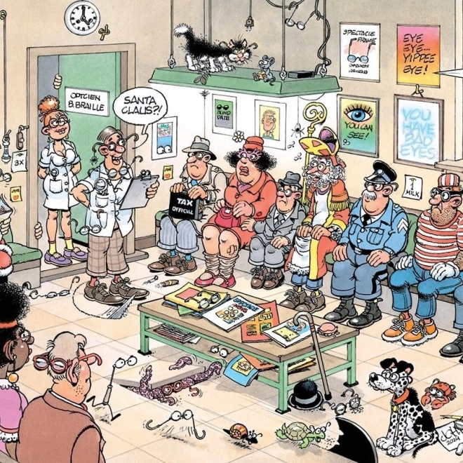 JUMBO Puzzle Jana van Haasterena: Pogledaj s druge strane - 500 dijelova