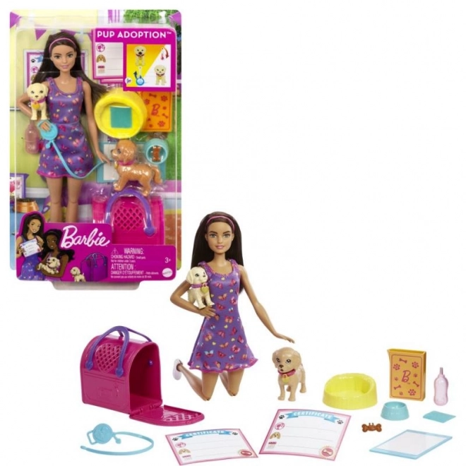 Barbie Lutka s psićima HKD86