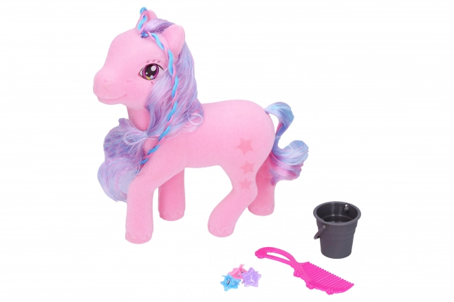 Poni s pletenicama za češljanje