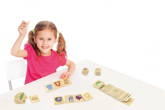VIGA edukativna igra drvene puzzle za učenje osjetila