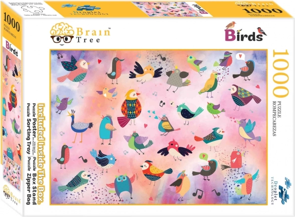 Puzzle Brain Tree bajkovite ptice 1000 dijelova