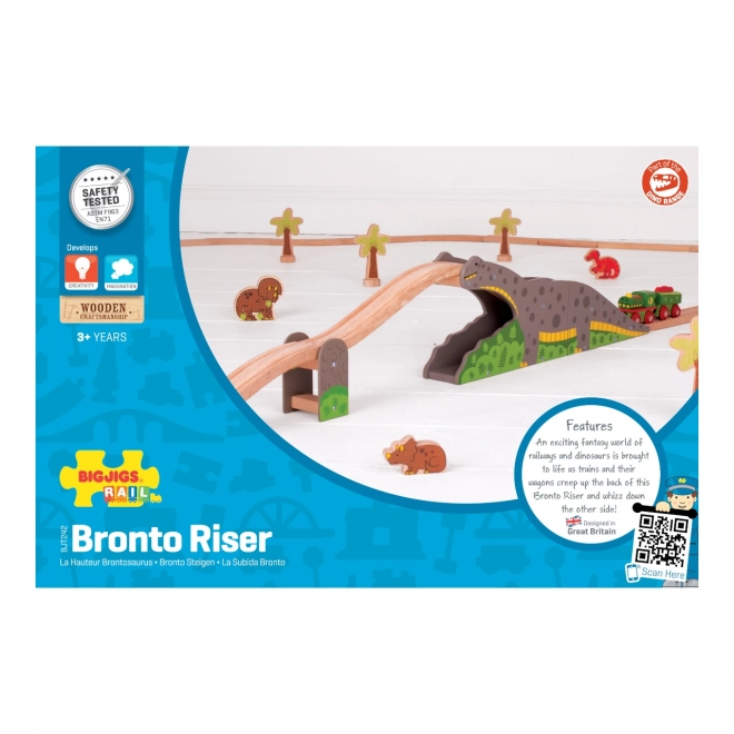 Bigjigs Rail Dinosaurov most