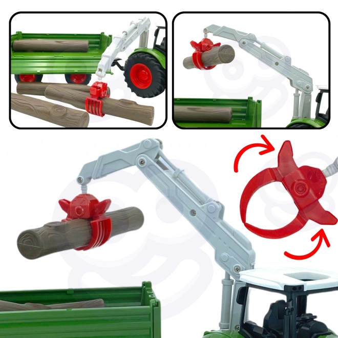 Set poljoprivrednih strojeva mini traktor farma WOOPIE