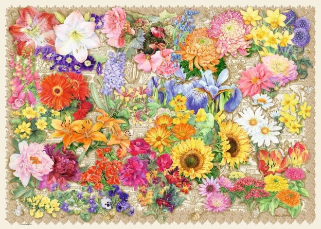 Puzzle 1000 komada Procvale cvijeće
