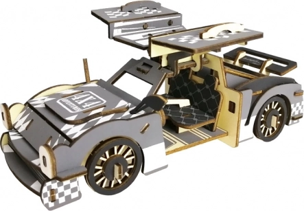 Drvene 3D puzzle sportski auto Woodcraft