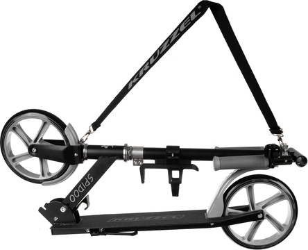Sklopivi gradski romobil za djecu s velikim kotačima (200 mm) – siva