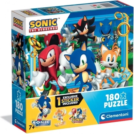 Puzzle CLEMENTONI Sonic ježek 180 dijelova