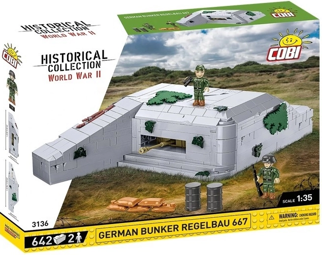 Bunker Regelbau 667 od Ciglica COBI