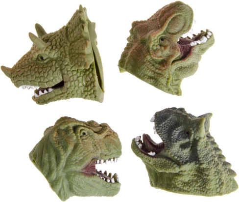 Lutka za prst dinosaura – glava 7,5 × 5 cm