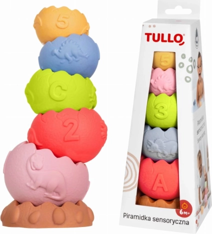 pastelna senzorna piramida Tullo