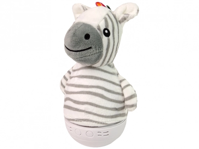 Dječja ljuljačka zebra s lampicom i melodijom