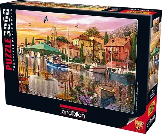 Puzzle Luka pri Zalasku Sunca 3000 Dijelova