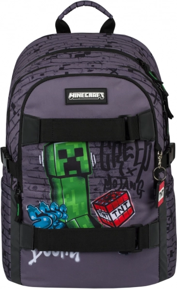 Komplet 3 Skate Baagl Minecraft TNT: Ruksak, Pernica, Vrećica