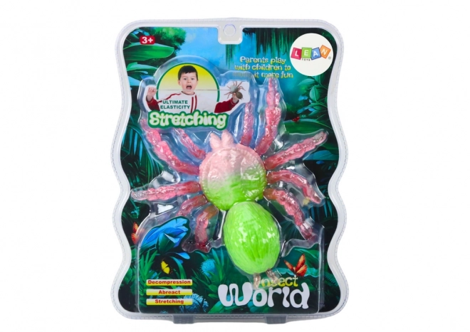Pavouk Stretch Figurica Stretch Igračka Zelena