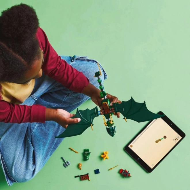 Lego Ninjago zeleni šumski zmaj Lloyda