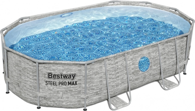 Samonosni bazen Bestway Power Steel Swim Vista 427 x 250 x 100 cm