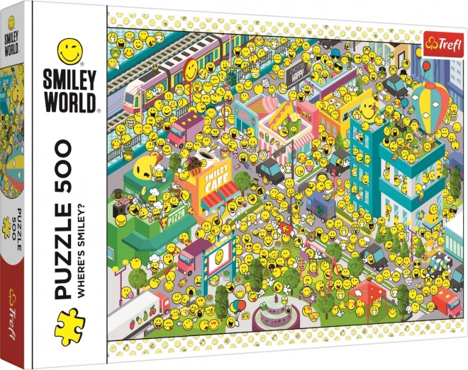 Puzzle Smiley - Gdje je Smiley? 500 dijelova