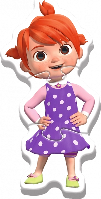 TREFL Baby puzzle Cocomelon 4u1 (2,3,4,5 dijelova)