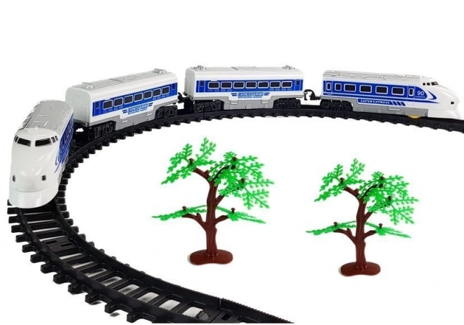Električni vlak Pendolino s efektima