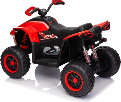 Četverokotač Fast Wheel crvena