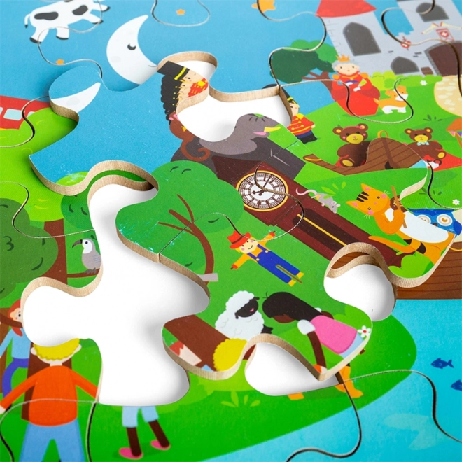 Bigjigs Igračke Puzzle Bajkovita priča