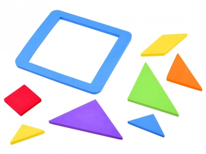 Šarena logička slagalica Tangram od meke pjene