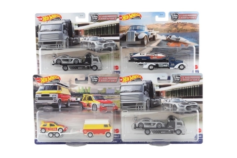Hot Wheels tegljač i trkaći auto