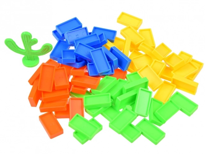 Lokomotiva domino konstruktor