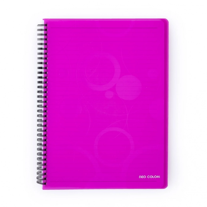 Spiralni blok A5 Ružičasti Neo Colori