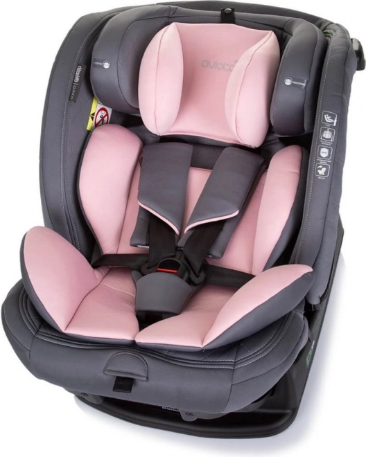 CHIPOLINO Autosjedalica Aviato i-Size 40-150cm, Flamingo