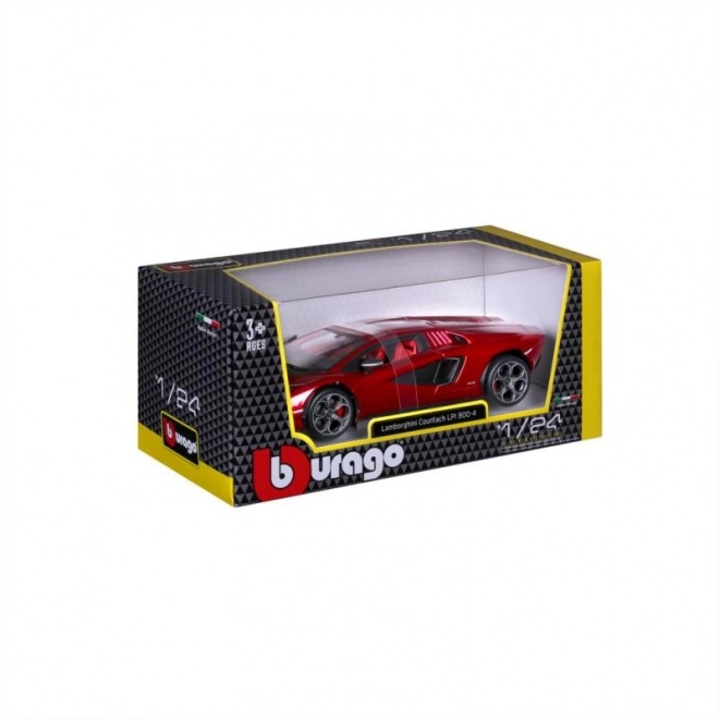 Bburago 1:24 Plus - Lamborghini Countach LPI 800-4 - Crvena