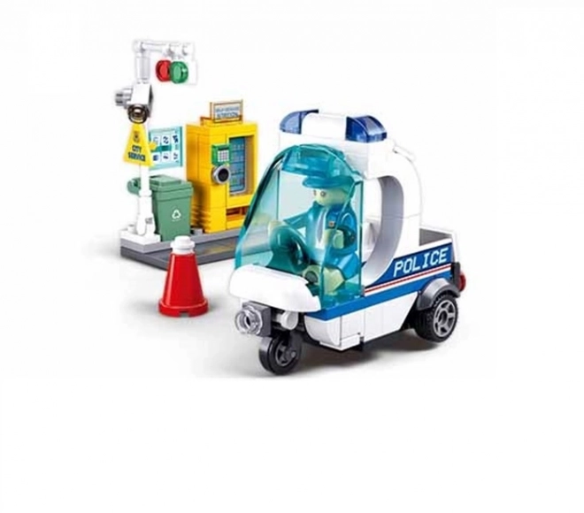 Sluban Metropolis M38-B1217A Policijska ophodnja na triciklu