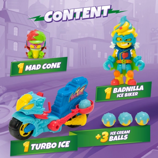 Superthings s turbo motocikl turbo ledeni
