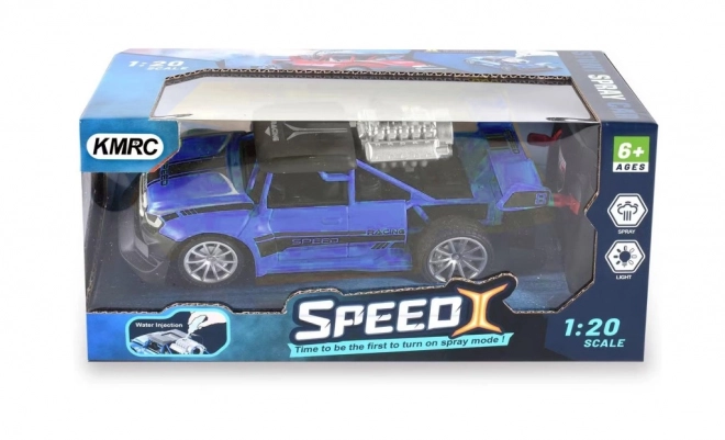 RC auto 1:20 s efektom dima crvene