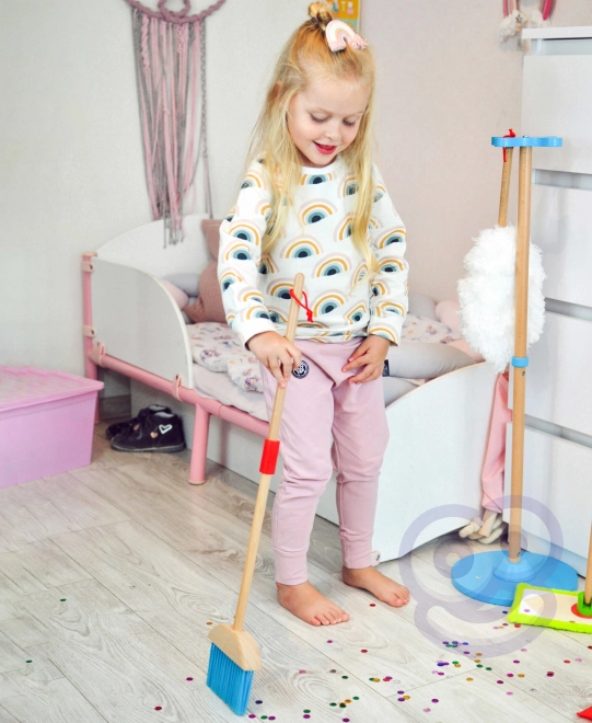 Drvena garnitura za čišćenje za djecu Tooky Toy
