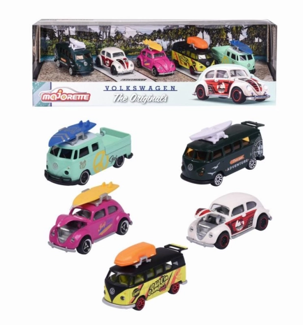 Majorette Poklon set VW The Originals 5kom