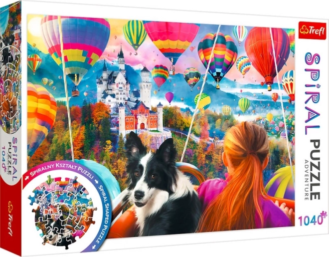 Spiral Puzzle – festival balona na vrući zrak, 1040 dijelova