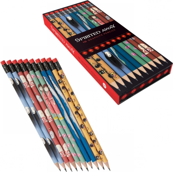 Grafitne olovke Put u svijet duhova - set 10 kom