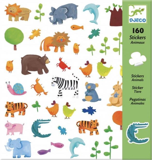 DJECO Naljepnice ZOO