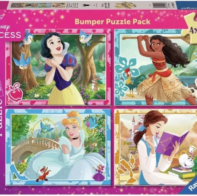 Ravensburger Disney princeze Puzzle 4x100 dijelova