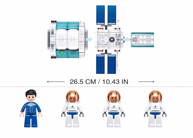 Sluban svemirski upravljački modul osnovne stanice Dream Space