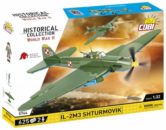 Povijesna kolekcija WWI IL-2M3 Shturmovik 625 kockica