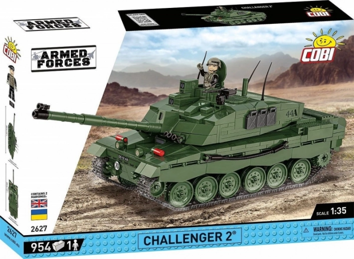Konstrukcijski set tenka Challenger 2 (1:35) – 954 dijelova