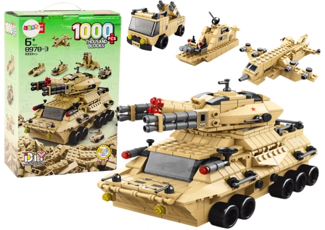 1000 El Vojni set pješčanih tenkova