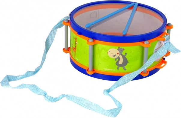 Glazbeni instrumenti za djecu - Set bubanj, tamburina, frula, zvečka, harmonika, životinje