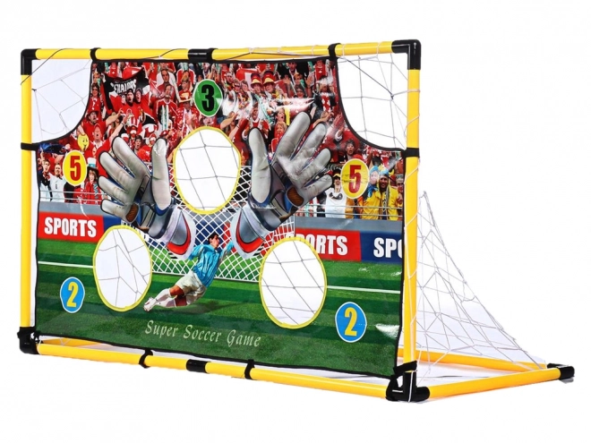 Dječji nogometni gol s mrežom