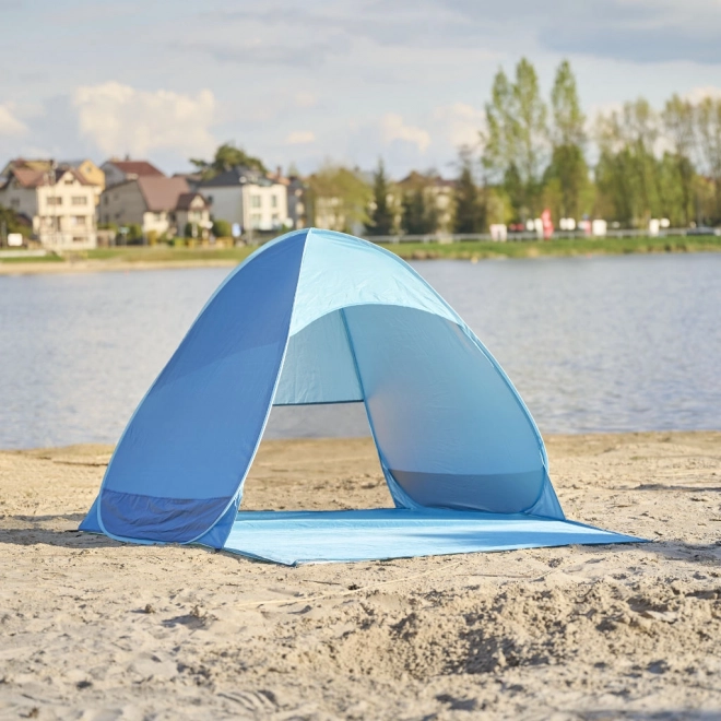 Automatski plažni šator plave boje