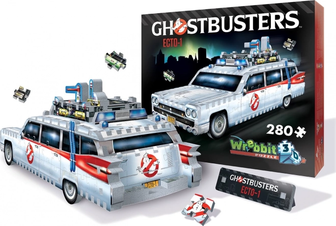 Wrebbit 3D Puzzle Ghostbusters Ecto-1, 280 dijelova